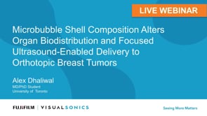 October 2021: Microbubble Shell Composition Alters Organ Biodistribution and Focused Ultrasound-Enabled Delivery