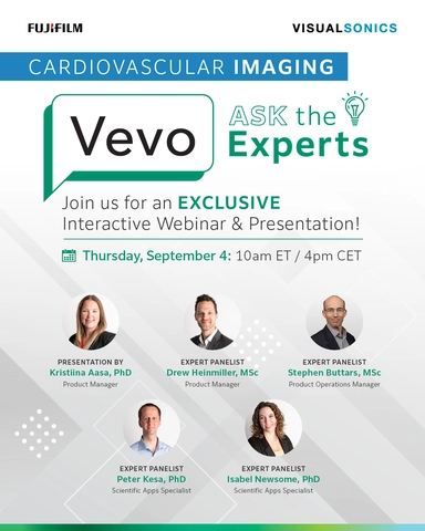 Cardiovascular Imaging: Vevo Ask the Experts