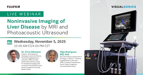 Live Webinar: Noninvasive Imaging of Liver Disease by MRI and Photoacoustic Ultrasound