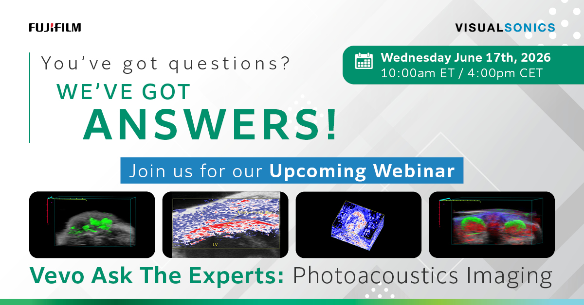 Vevo Ask The Experts: Photoacoustics Imaging