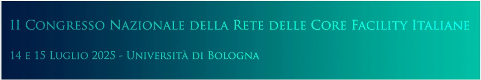 banner II congresso nazionale delle rette core